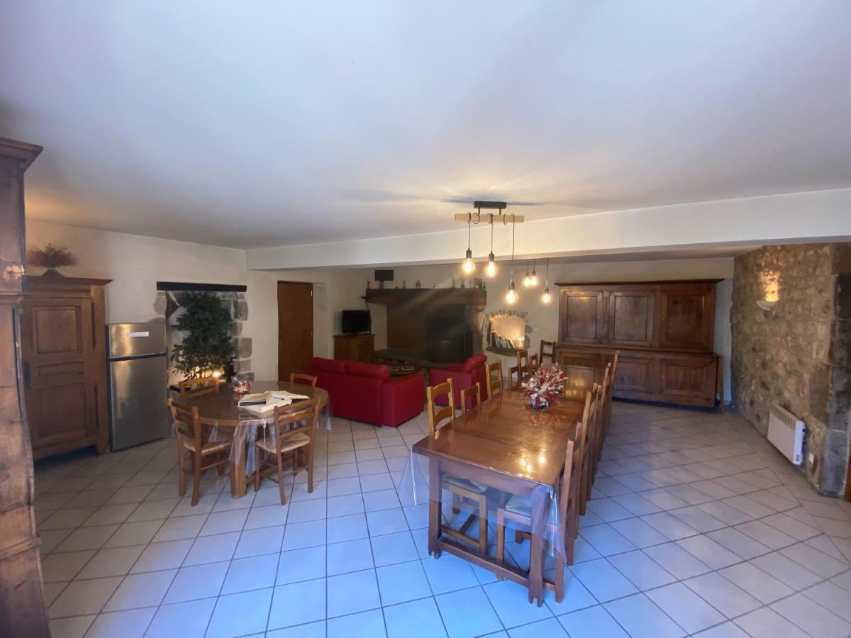 Chambres D'Hotes Les Clapas Chauzon Exterior foto